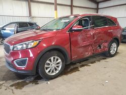 Salvage cars for sale from Copart Pennsburg, PA: 2017 KIA Sorento LX