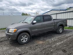 Salvage trucks for sale at Albany, NY auction: 2006 Toyota Tundra Double Cab SR5