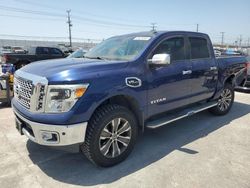 Salvage cars for sale at Sun Valley, CA auction: 2017 Nissan Titan SV