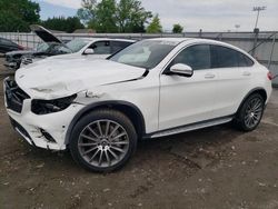 Salvage cars for sale at Finksburg, MD auction: 2019 Mercedes-Benz GLC Coupe 300 4matic
