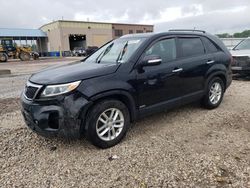 Salvage cars for sale at Kansas City, KS auction: 2015 KIA Sorento LX