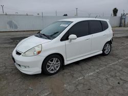 Vehiculos salvage en venta de Copart Van Nuys, CA: 2007 Honda FIT S