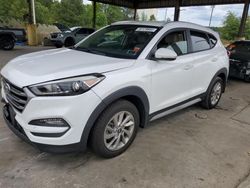 Salvage cars for sale at Gaston, SC auction: 2017 Hyundai Tucson Limited