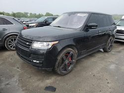 Salvage cars for sale from Copart Cahokia Heights, IL: 2014 Land Rover Range Rover Autobiography