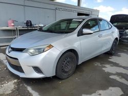Salvage cars for sale from Copart West Palm Beach, FL: 2016 Toyota Corolla L