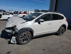 Salvage cars for sale at Eugene, OR auction: 2017 Subaru Crosstrek Limited