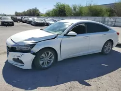 Salvage cars for sale at Las Vegas, NV auction: 2019 Honda Accord LX