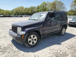 Salvage cars for sale at North Billerica, MA auction: 2011 Jeep Liberty Sport