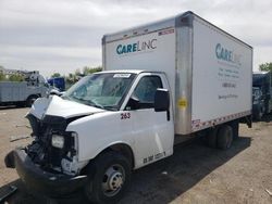 Salvage trucks for sale at Portland, MI auction: 2017 Chevrolet Express G3500