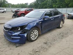 Salvage cars for sale at Shreveport, LA auction: 2016 KIA Optima LX