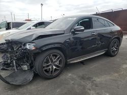 Salvage cars for sale at Wilmington, CA auction: 2021 Mercedes-Benz GLE Coupe AMG 53 4matic
