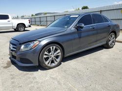 Vehiculos salvage en venta de Copart Bakersfield, CA: 2016 Mercedes-Benz C300