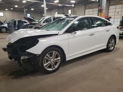 Salvage cars for sale from Copart Blaine, MN: 2019 Hyundai Sonata Limited