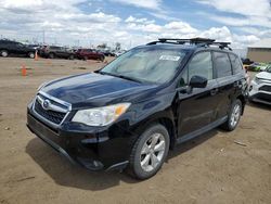 Salvage cars for sale at Brighton, CO auction: 2015 Subaru Forester 2.5I Limited