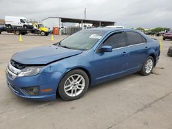 Salvage cars for sale from Copart Grand Prairie, TX: 2010 Ford Fusion SE