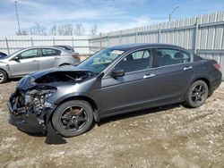 Salvage cars for sale at Nisku, AB auction: 2010 Honda Accord EX