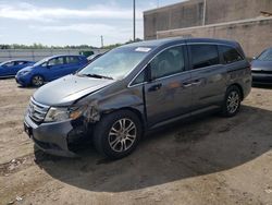 Salvage cars for sale at Fredericksburg, VA auction: 2011 Honda Odyssey EX