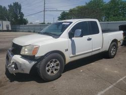 Salvage cars for sale at auction: 2004 Nissan Titan XE