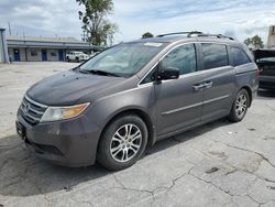 Salvage cars for sale from Copart Tulsa, OK: 2011 Honda Odyssey EXL
