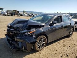 Salvage cars for sale at San Martin, CA auction: 2022 KIA Forte FE