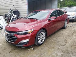 Salvage cars for sale at Seaford, DE auction: 2019 Chevrolet Malibu LT