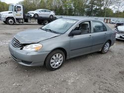 Toyota salvage cars for sale: 2003 Toyota Corolla CE