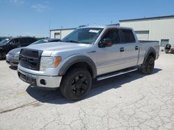 Salvage cars for sale at Kansas City, KS auction: 2013 Ford F150 Supercrew