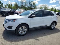 Salvage cars for sale at Portland, OR auction: 2017 Ford Edge SE