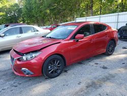 Salvage cars for sale from Copart Austell, GA: 2016 Mazda 3 Touring