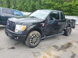 Salvage cars for sale from Copart Glassboro, NJ: 2014 Ford F150 Super Cab