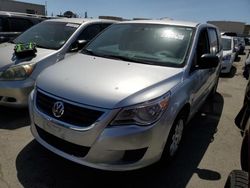 Salvage cars for sale at Martinez, CA auction: 2012 Volkswagen Routan S