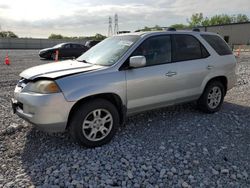 Salvage cars for sale at Barberton, OH auction: 2005 Acura MDX Touring