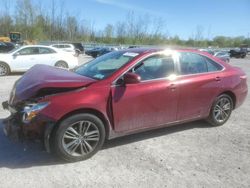Salvage cars for sale at Leroy, NY auction: 2015 Toyota Camry LE