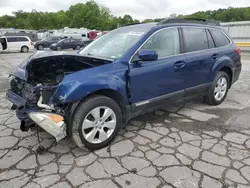 Salvage cars for sale from Copart Kansas City, KS: 2010 Subaru Outback 2.5I Premium