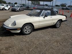 Alfa Romeo salvage cars for sale: 1984 Alfa Romeo Veloce 2000 Spider