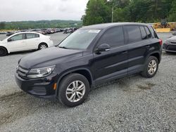 Salvage cars for sale from Copart Concord, NC: 2013 Volkswagen Tiguan S