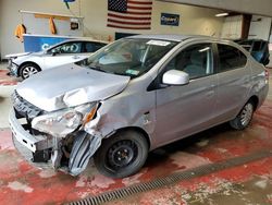 Salvage cars for sale from Copart Angola, NY: 2017 Mitsubishi Mirage G4 ES