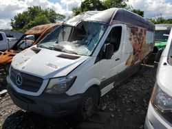 Salvage cars for sale from Copart Hillsborough, NJ: 2015 Mercedes-Benz Sprinter 2500