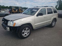 Jeep Grand Cherokee Limited salvage cars for sale: 2007 Jeep Grand Cherokee Limited