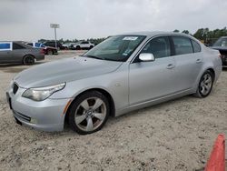 Salvage cars for sale from Copart Houston, TX: 2008 BMW 528 I