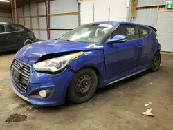 Salvage cars for sale at Bowmanville, ON auction: 2014 Hyundai Veloster Turbo