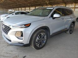 Salvage cars for sale at Phoenix, AZ auction: 2020 Hyundai Santa FE Limited