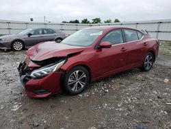 Nissan salvage cars for sale: 2020 Nissan Sentra SV