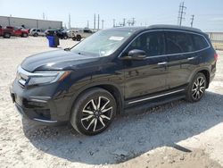 Salvage cars for sale at Haslet, TX auction: 2019 Honda Pilot Elite