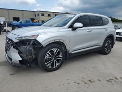 Hyundai salvage cars for sale: 2019 Hyundai Santa FE Limited