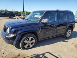 Salvage cars for sale at Woodhaven, MI auction: 2014 Jeep Patriot Latitude