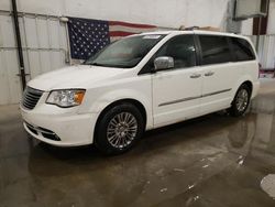 Salvage cars for sale from Copart Avon, MN: 2011 Chrysler Town & Country Limited