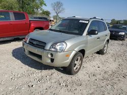 Salvage cars for sale from Copart Cicero, IN: 2007 Hyundai Tucson GLS