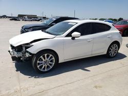 Salvage cars for sale at Grand Prairie, TX auction: 2016 Mazda 3 Grand Touring