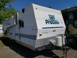 Salvage trucks for sale at Woodburn, OR auction: 2002 Fleetwood Prowler